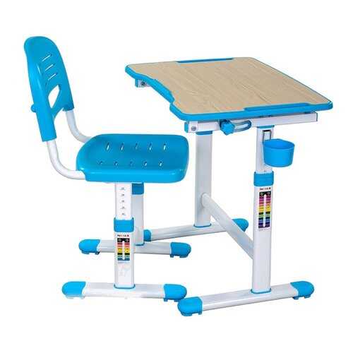 Парта со стулом Fun Desk PICCOLINO II Blue (голубой) в ИКЕА