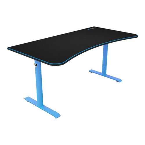 Компьютерный стол Arozzi Arena Gaming Desk/Черный МДФ/Голубой металл в ИКЕА