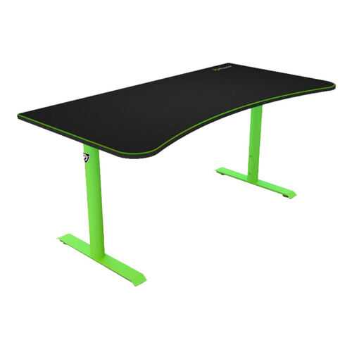 Компьютерный стол Arozzi Arena Gaming Desk/Черный МДФ/Зеленый металл в ИКЕА