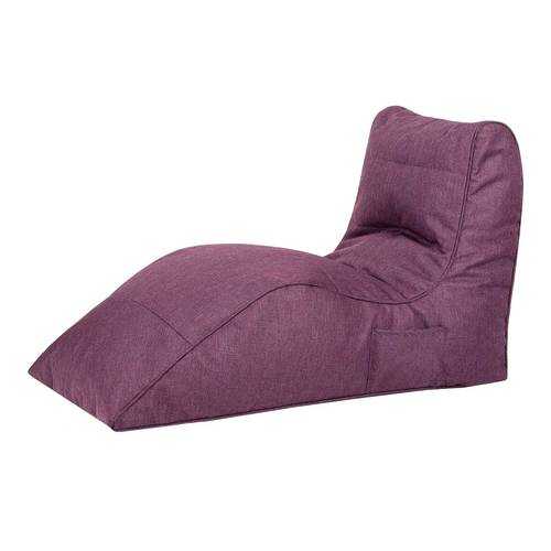 Кресло бескаркасное Папа Пуф Cinema Sofa Purple, размер XXL, рогожка, фиолетовый в ИКЕА