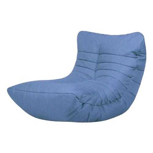 Кресло бескаркасное Папа Пуф Cocoon Chair Blue, размер L, рогожка, синий в ИКЕА