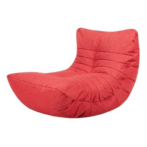 Кресло бескаркасное Папа Пуф Cocoon Chair Red, размер L, рогожка, красный в ИКЕА