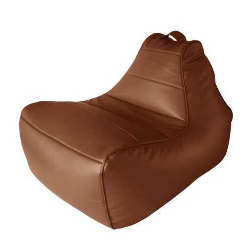 Кресло-мешок Папа Пуф Modern Lounger Brown, размер L, экокожа, коричневый в ИКЕА