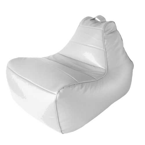 Кресло-мешок Папа Пуф Modern Lounger White, размер L, экокожа, белый в ИКЕА